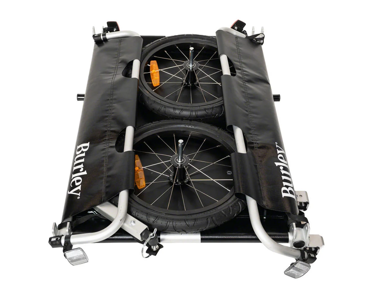 Burley Flatbed Cargo Trailer (Black) - view 4